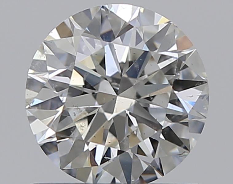 0.7 CaratH-SI2 EX Cut Round Diamond