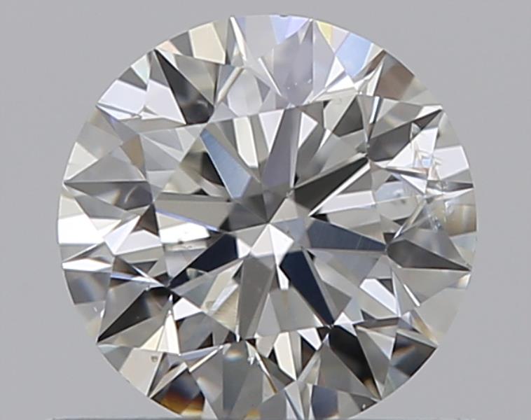 0.48 CaratH-SI2 EX Cut Round Diamond