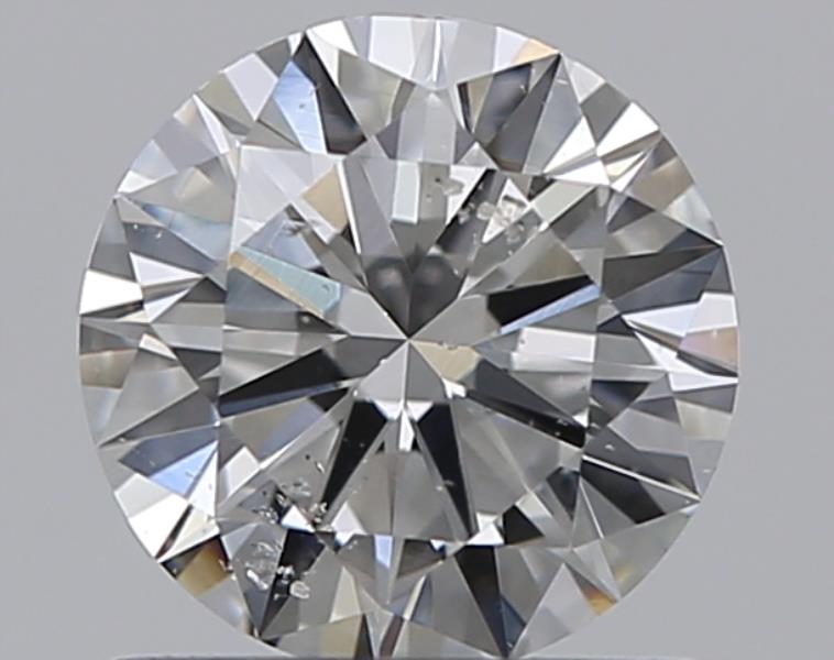 0.75 CaratG-SI2 EX Cut Round Diamond