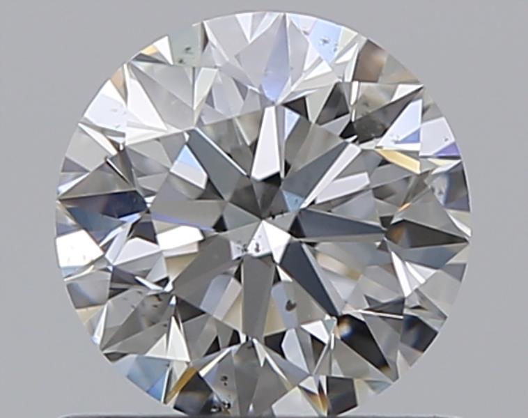 0.63 CaratF-SI1 EX Cut Round Diamond