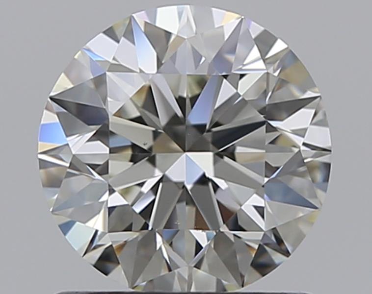 0.9 CaratJ-VS1 EX Cut Round Diamond