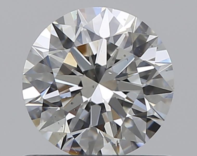 0.61 CaratI-SI1 EX Cut Round Diamond