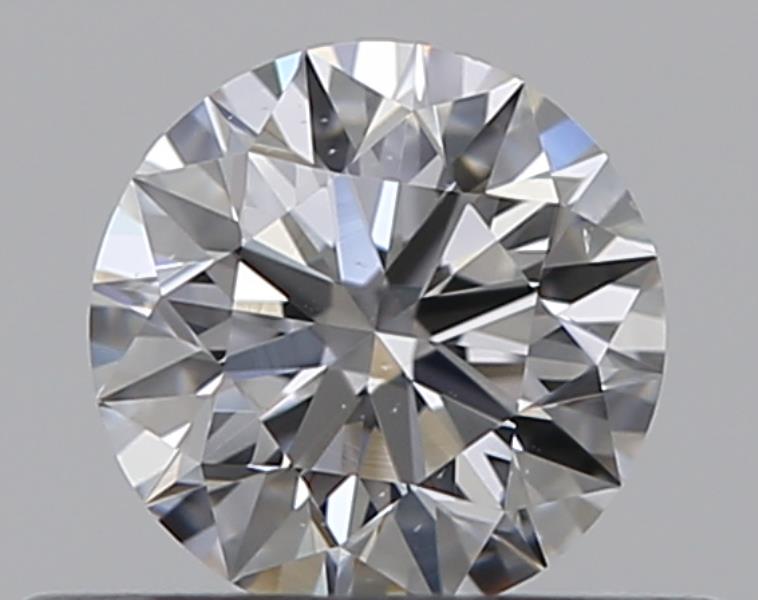 0.32 CaratD-SI1 EX Cut Round Diamond