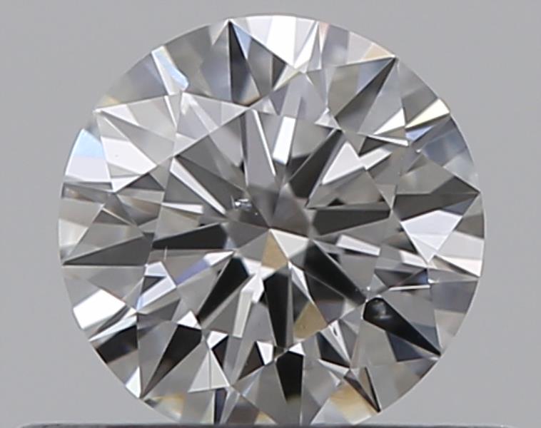 0.35 CaratF-SI1 EX Cut Round Diamond