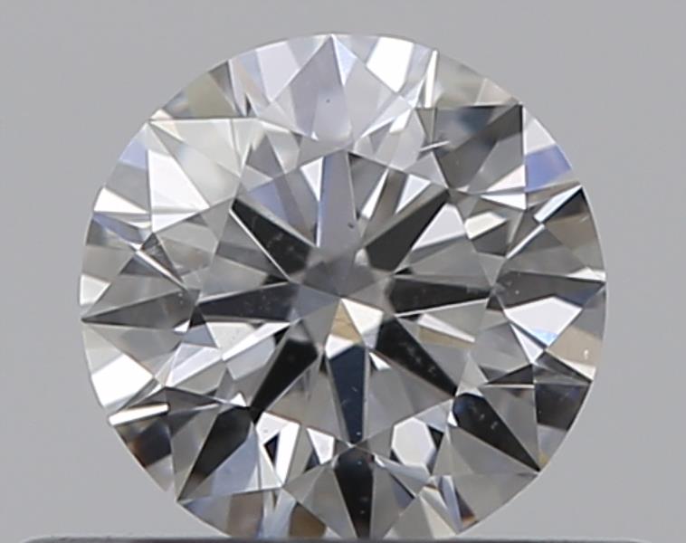 0.33 CaratE-SI2 EX Cut Round Diamond