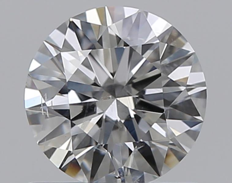 0.62 CaratG-SI2 EX Cut Round Diamond