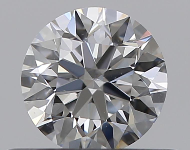 0.36 CaratF-SI1 EX Cut Round Diamond
