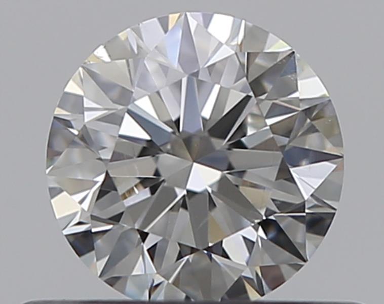 0.39 CaratF-SI2 EX Cut Round Diamond