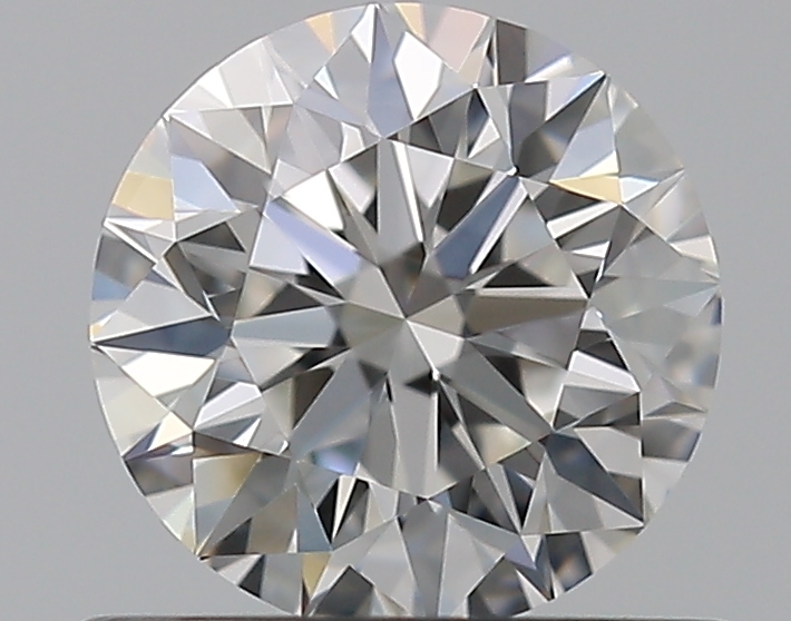 0.7 CaratF-VVS1 EX Cut Round Diamond