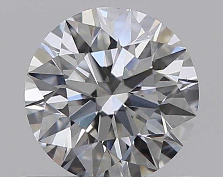0.5 CaratF-SI1 EX Cut Round Diamond