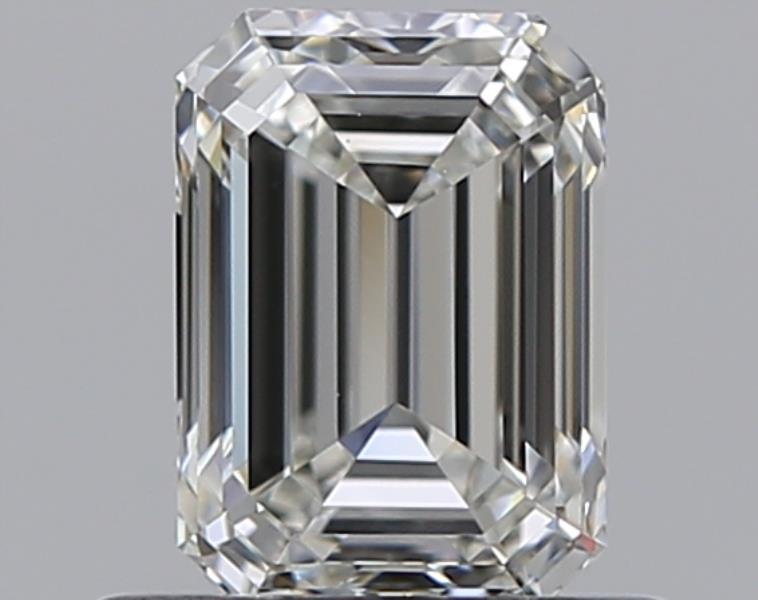 0.65 CaratH-VS1 - Cut Emerald Diamond
