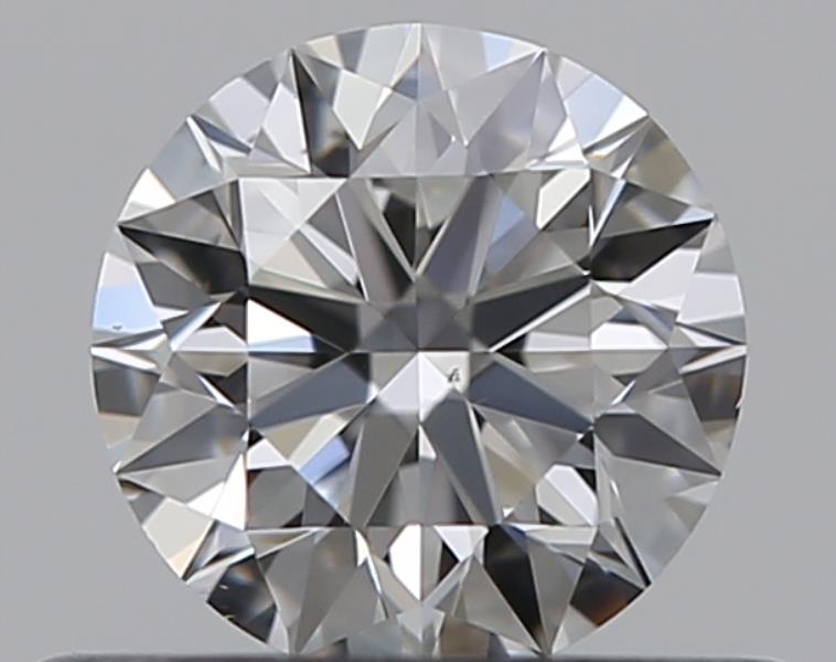 0.39 CaratF-VS2 EX Cut Round Diamond