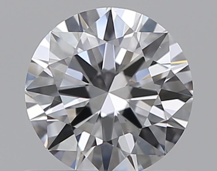 0.5 CaratD-VVS2 EX Cut Round Diamond