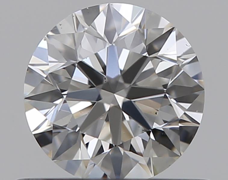 0.47 CaratF-VS2 EX Cut Round Diamond