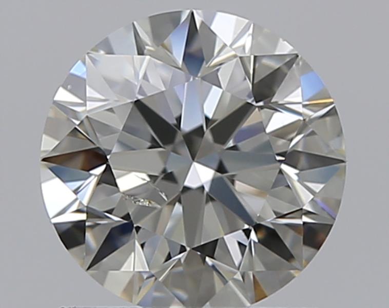0.9 CaratK-SI2 EX Cut Round Diamond