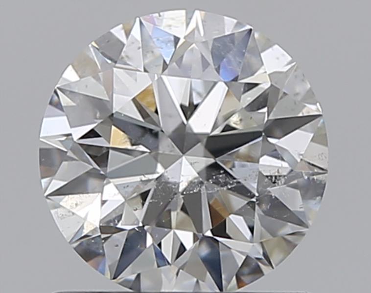 0.8 CaratH-SI2 EX Cut Round Diamond