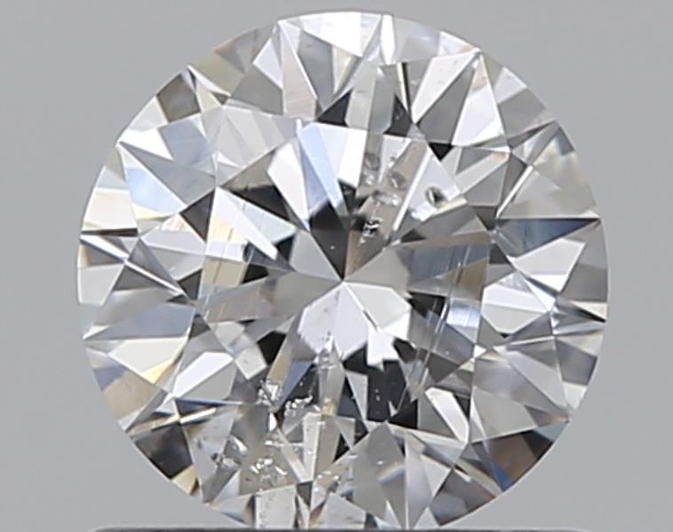 0.7 CaratF-SI2 EX Cut Round Diamond