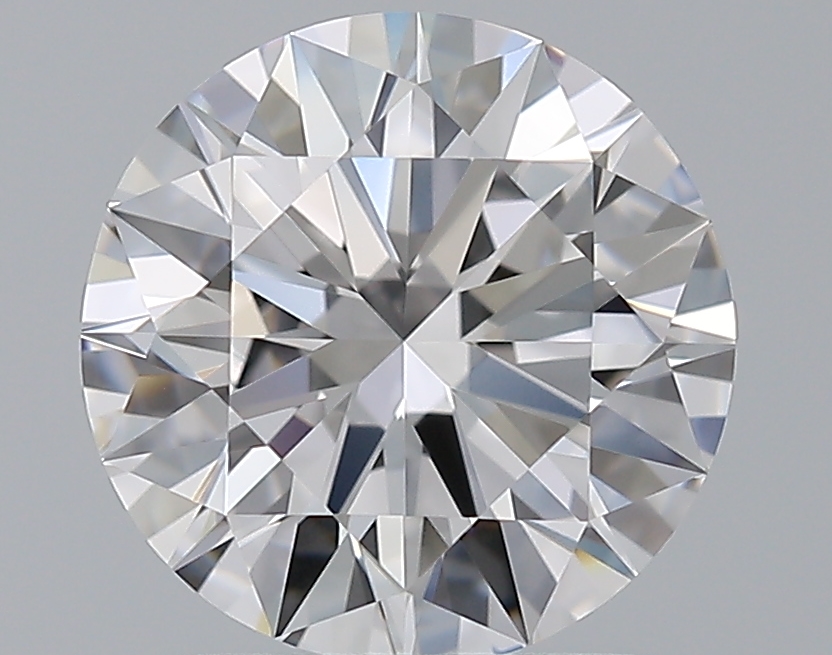 1.9 CaratD-IF EX Cut Round Diamond