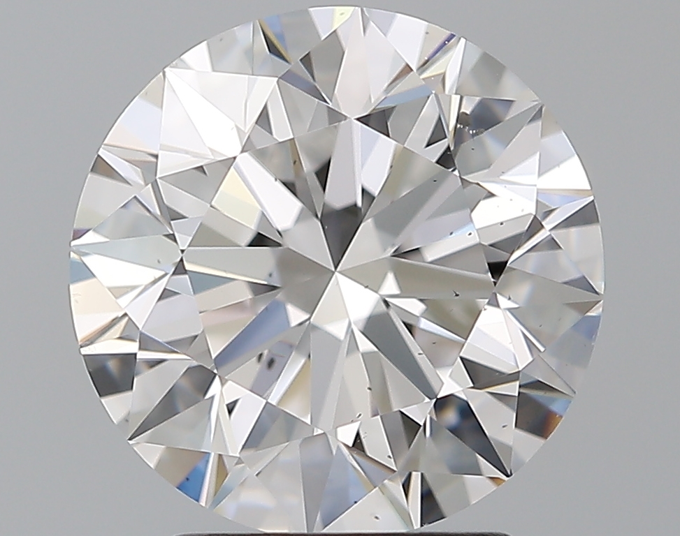 3.01 CaratD-SI1 EX Cut Round Diamond