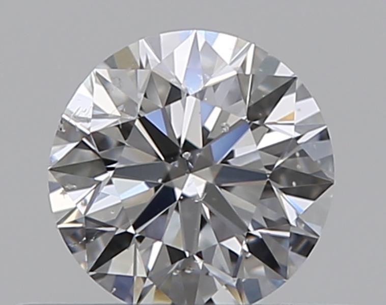 0.31 CaratD-SI2 EX Cut Round Diamond