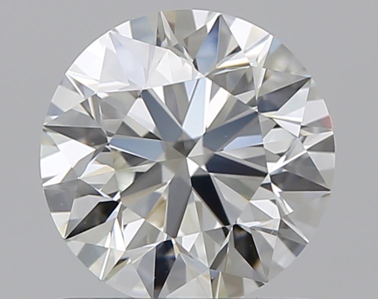 0.9 CaratJ-VS2 EX Cut Round Diamond