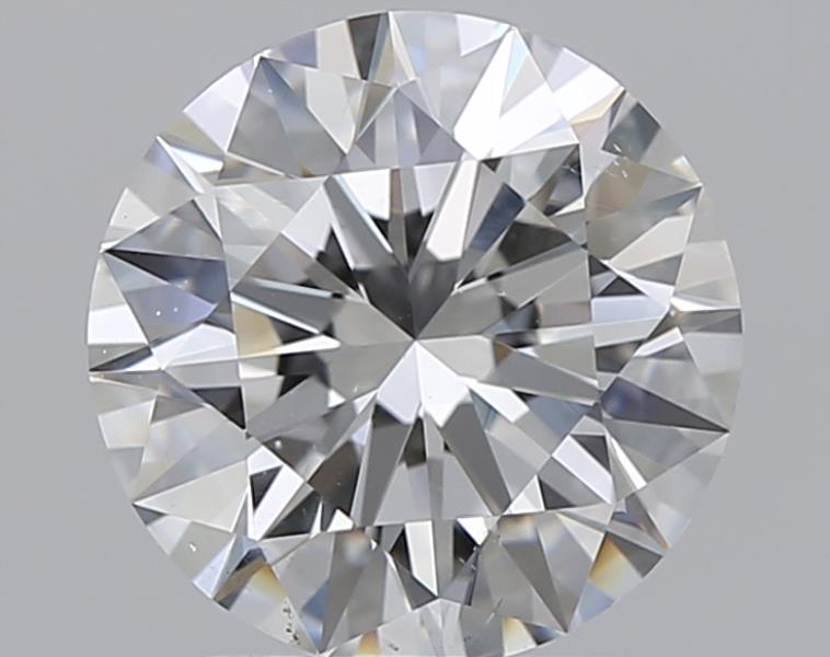 2 CaratF-SI1 EX Cut Round Diamond