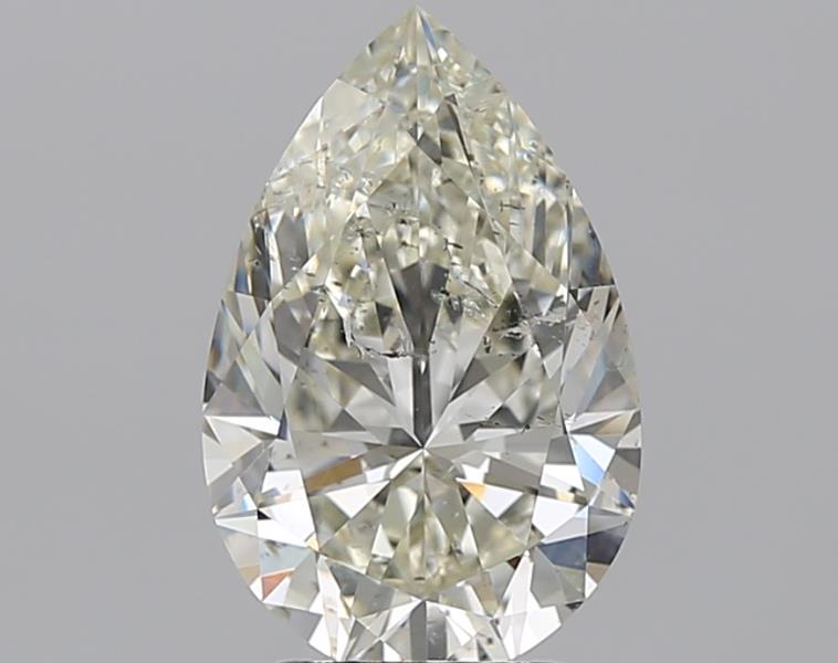 3.01 CaratJ-SI2 - Cut Pear Diamond