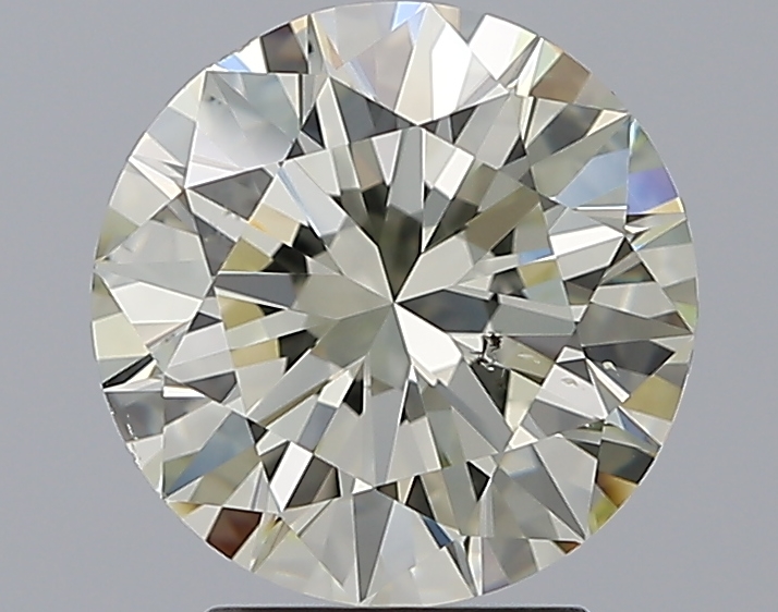 2.5 CaratN-SI1 EX Cut Round Diamond