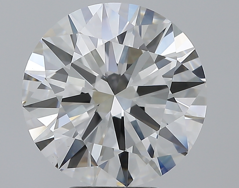 5.01 CaratH-VS1 EX Cut Round Diamond