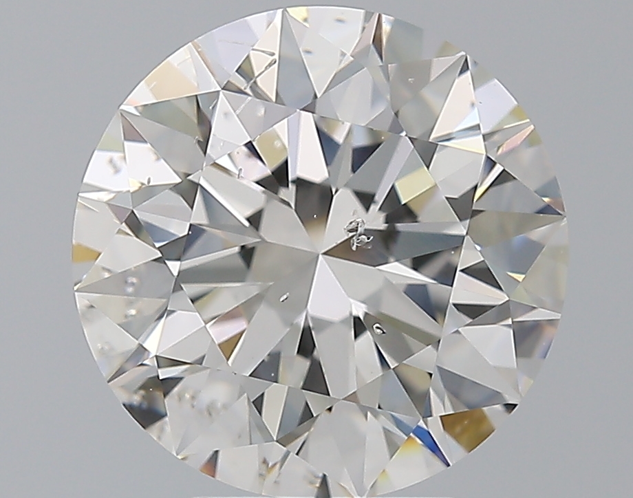 5.01 CaratG-SI2 EX Cut Round Diamond