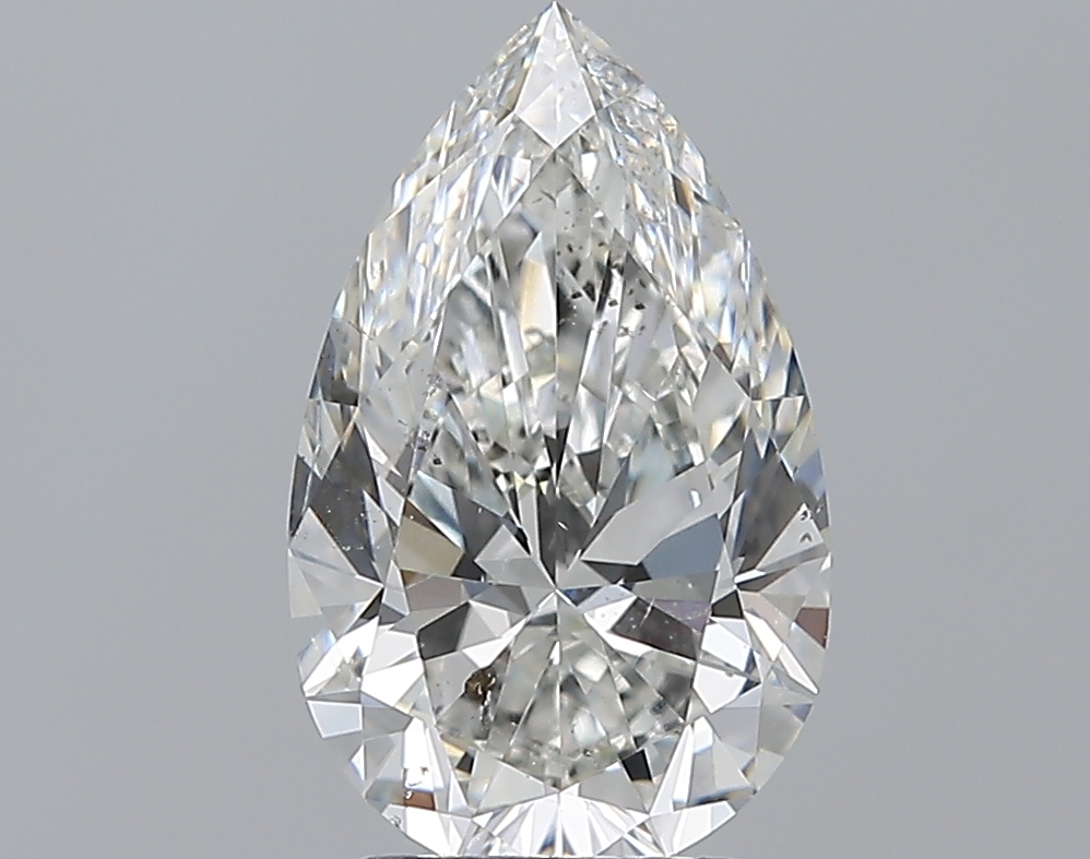 2.57 CaratH-SI2 - Cut Pear Diamond