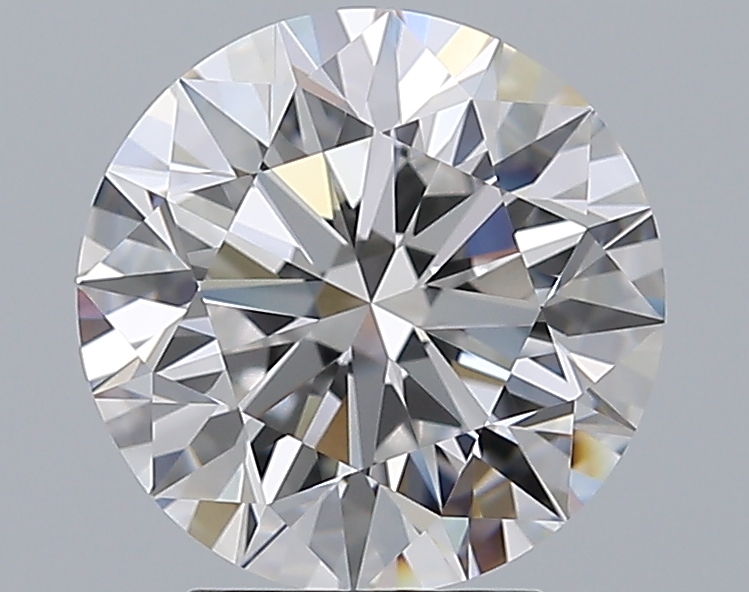 3.51 CaratE-VVS2 EX Cut Round Diamond