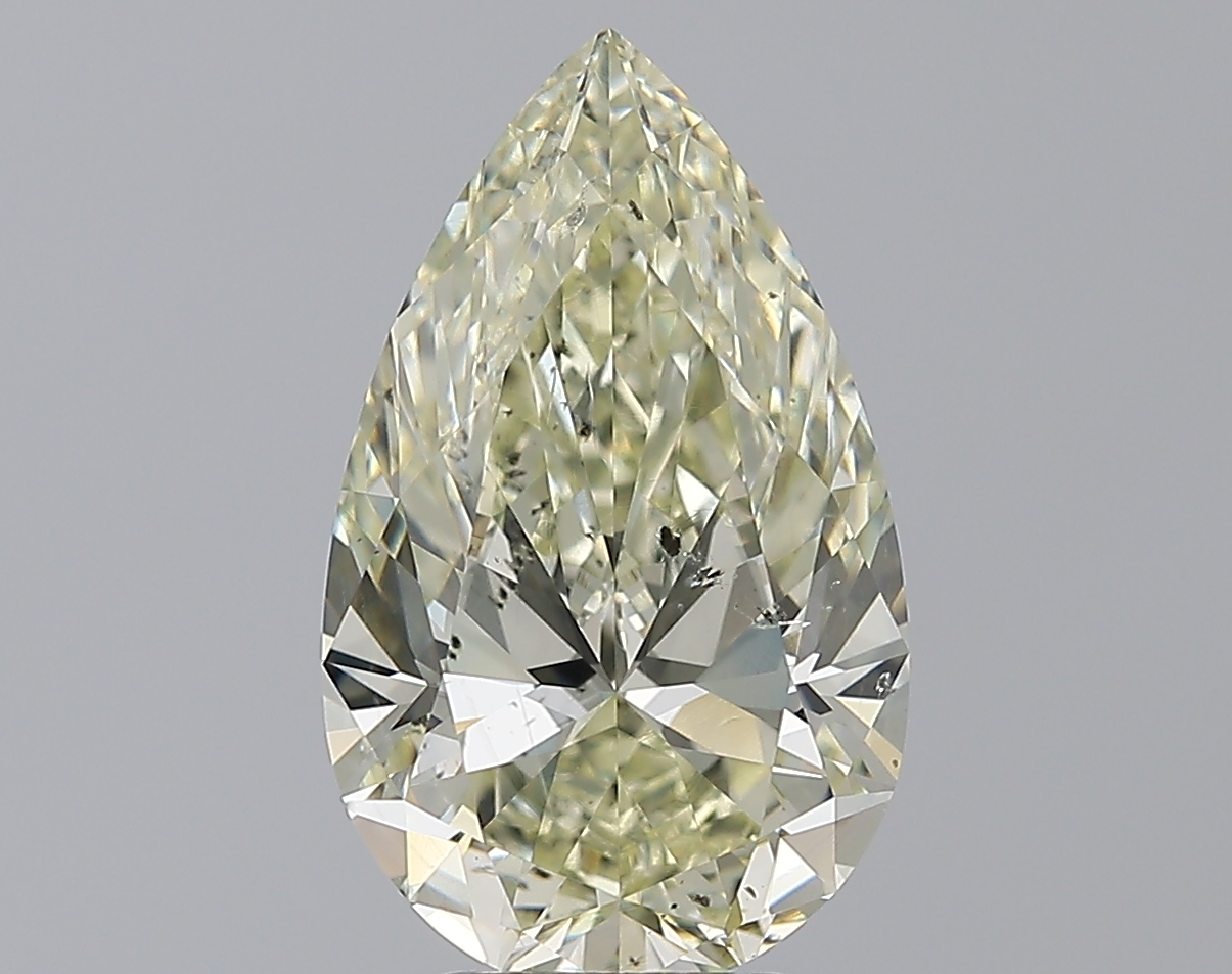 4.01 Carat Pear Diamond