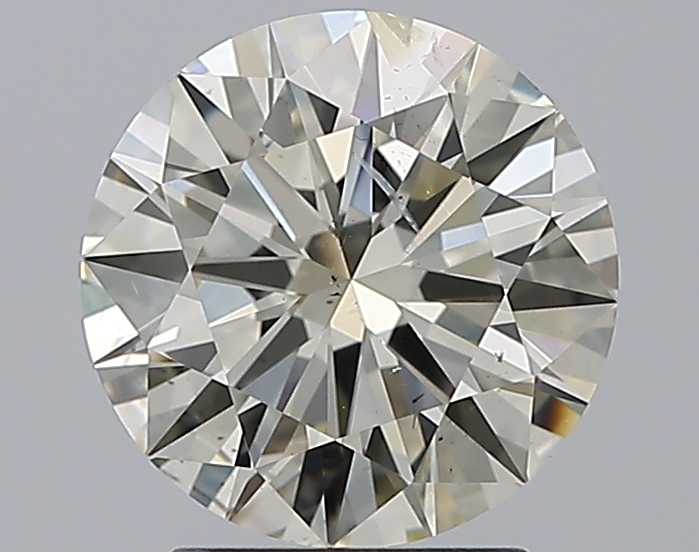 2.01 CaratL-SI2 EX Cut Round Diamond