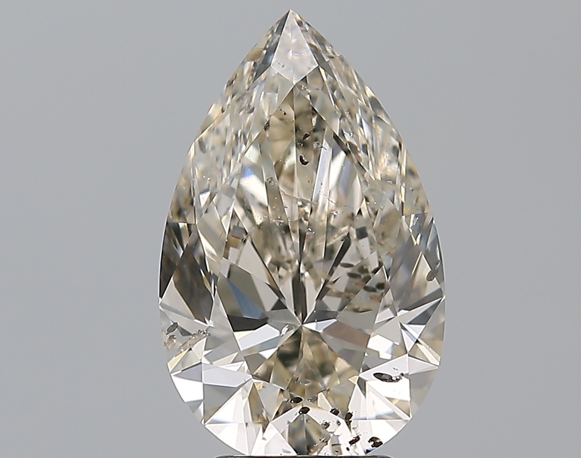 4.01 Carat Pear Diamond
