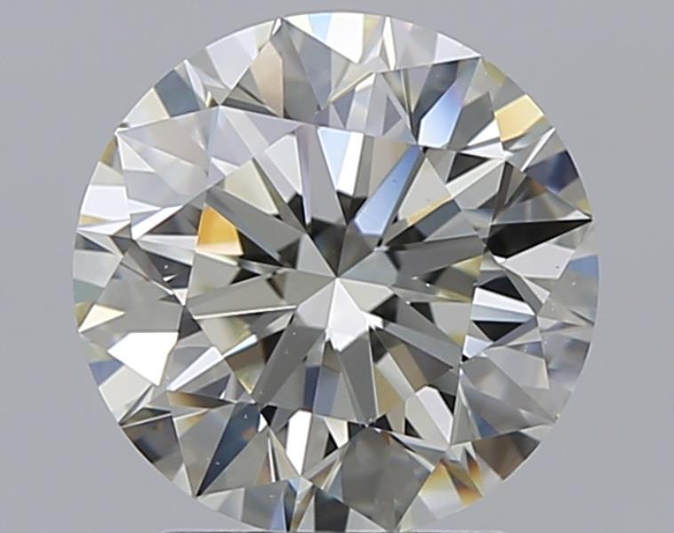 2.01 CaratL-SI1 EX Cut Round Diamond
