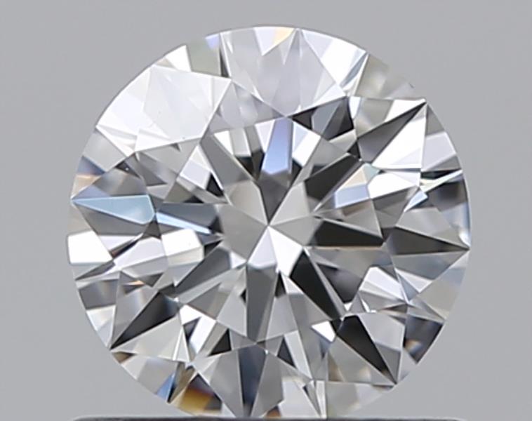 0.59 CaratD-VVS2 EX Cut Round Diamond