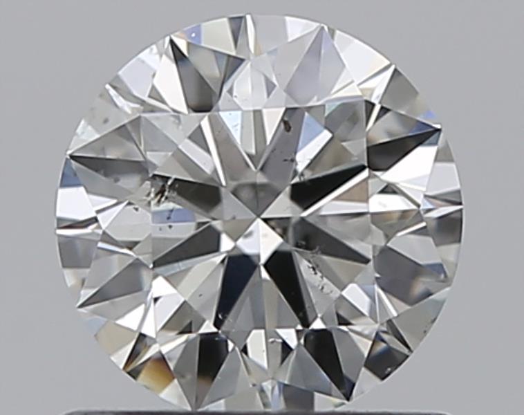 0.67 CaratI-SI2 EX Cut Round Diamond