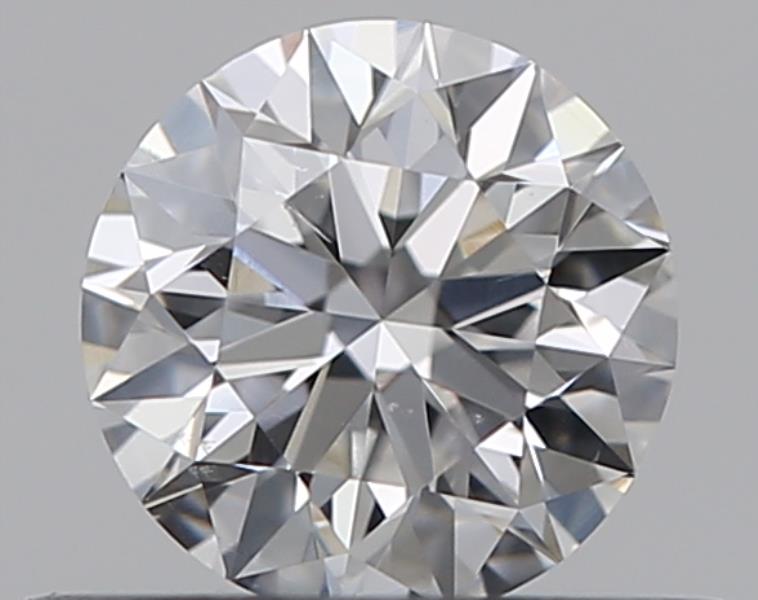0.36 CaratD-SI1 EX Cut Round Diamond