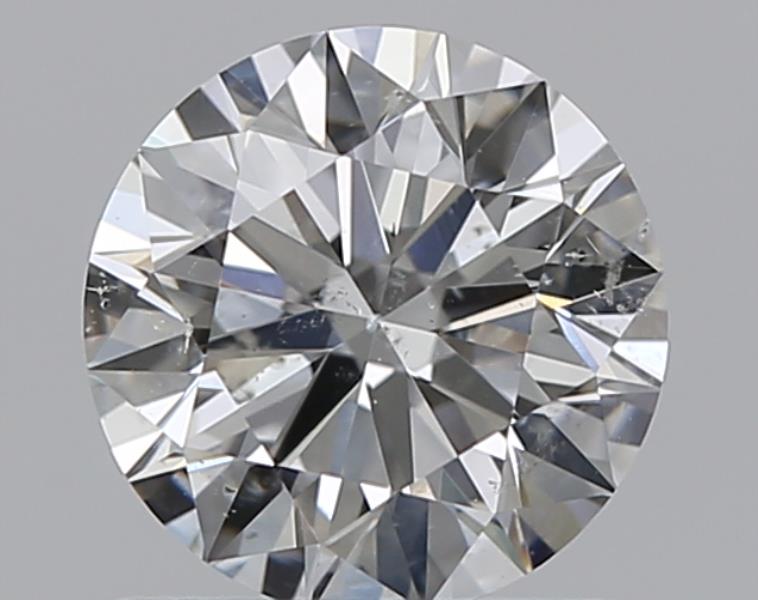 0.8 CaratH-SI2 EX Cut Round Diamond