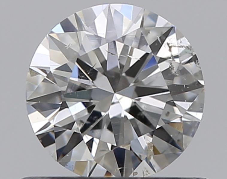 0.51 CaratH-SI2 EX Cut Round Diamond