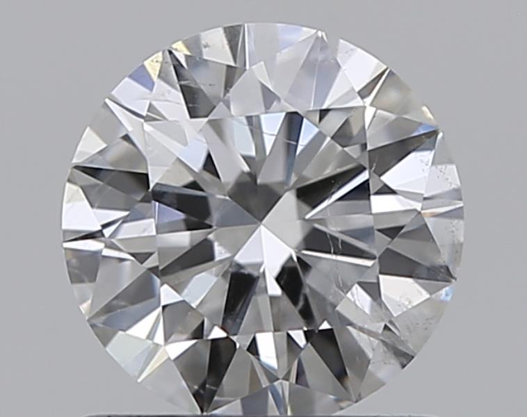 0.75 CaratE-SI2 EX Cut Round Diamond