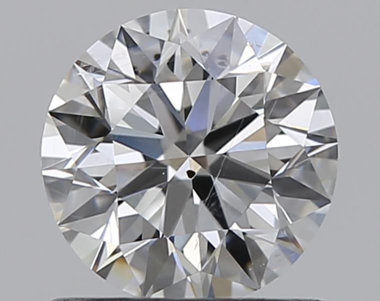 0.76 CaratG-SI2 EX Cut Round Diamond
