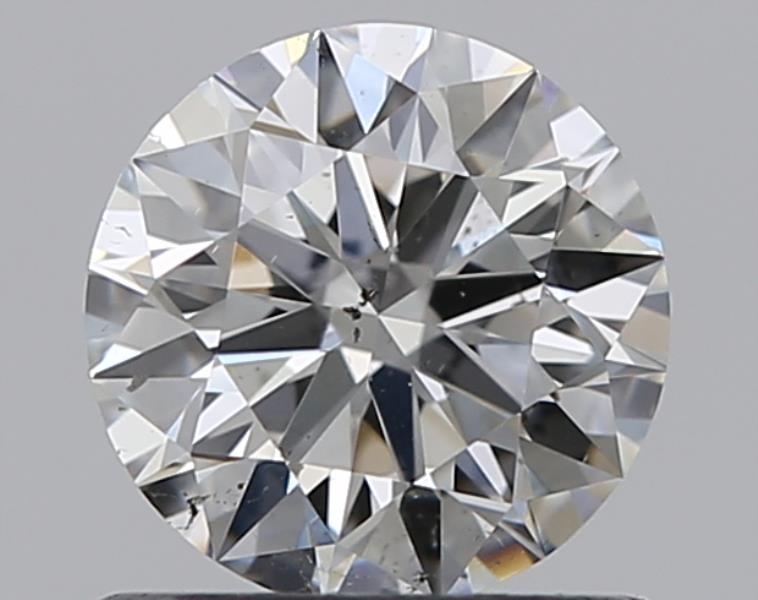 0.71 CaratH-SI2 EX Cut Round Diamond