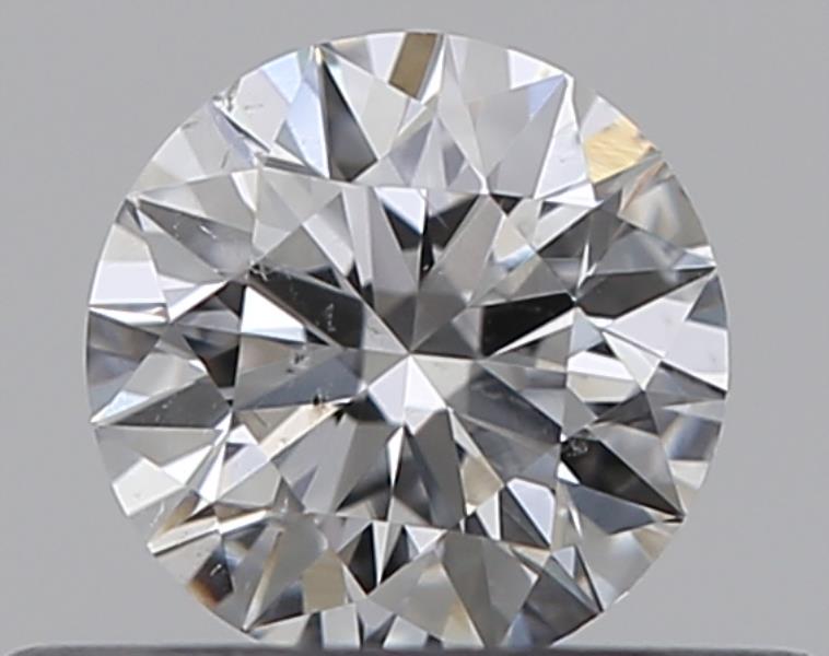 0.3 CaratE-SI2 EX Cut Round Diamond