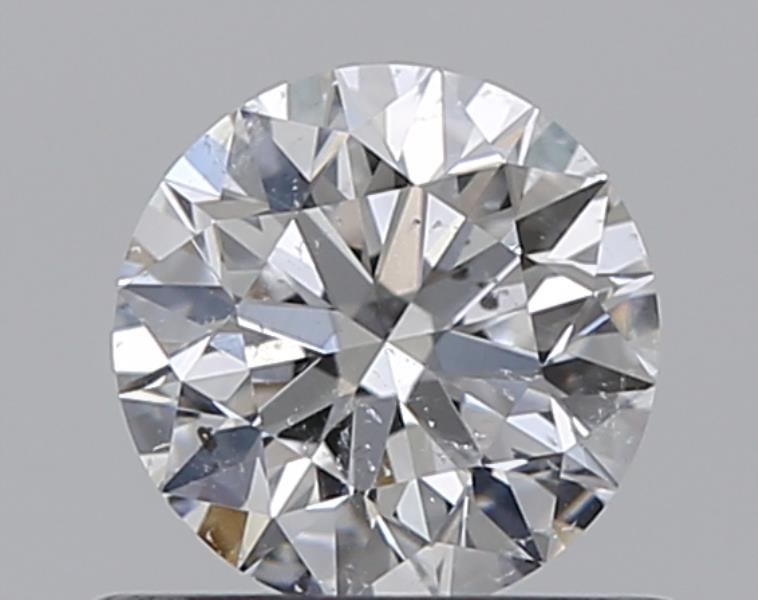 0.5 CaratD-I1 EX Cut Round Diamond