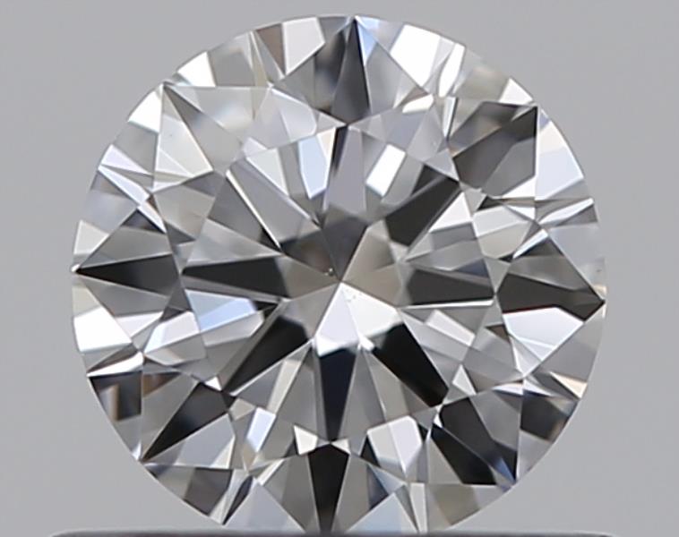 0.46 CaratD-VS2 EX Cut Round Diamond