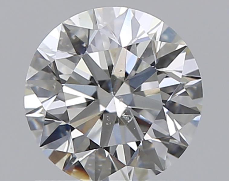 0.81 CaratI-SI2 EX Cut Round Diamond