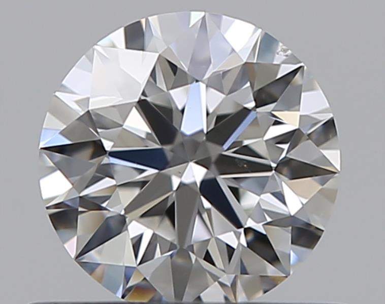 0.45 CaratF-SI1 EX Cut Round Diamond