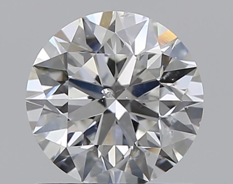 0.8 CaratG-SI2 EX Cut Round Diamond